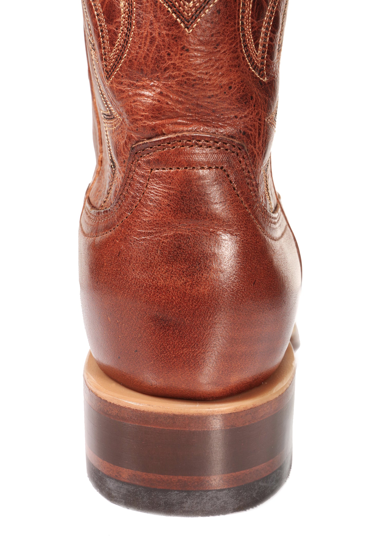 NOM007-2 Old Boot Factory Men's ANGUS  12” Torino Saddle Brown Boot