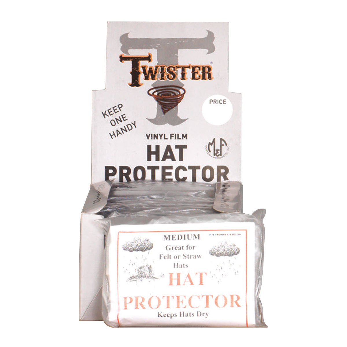 01080 Twister Clear Hat Protector