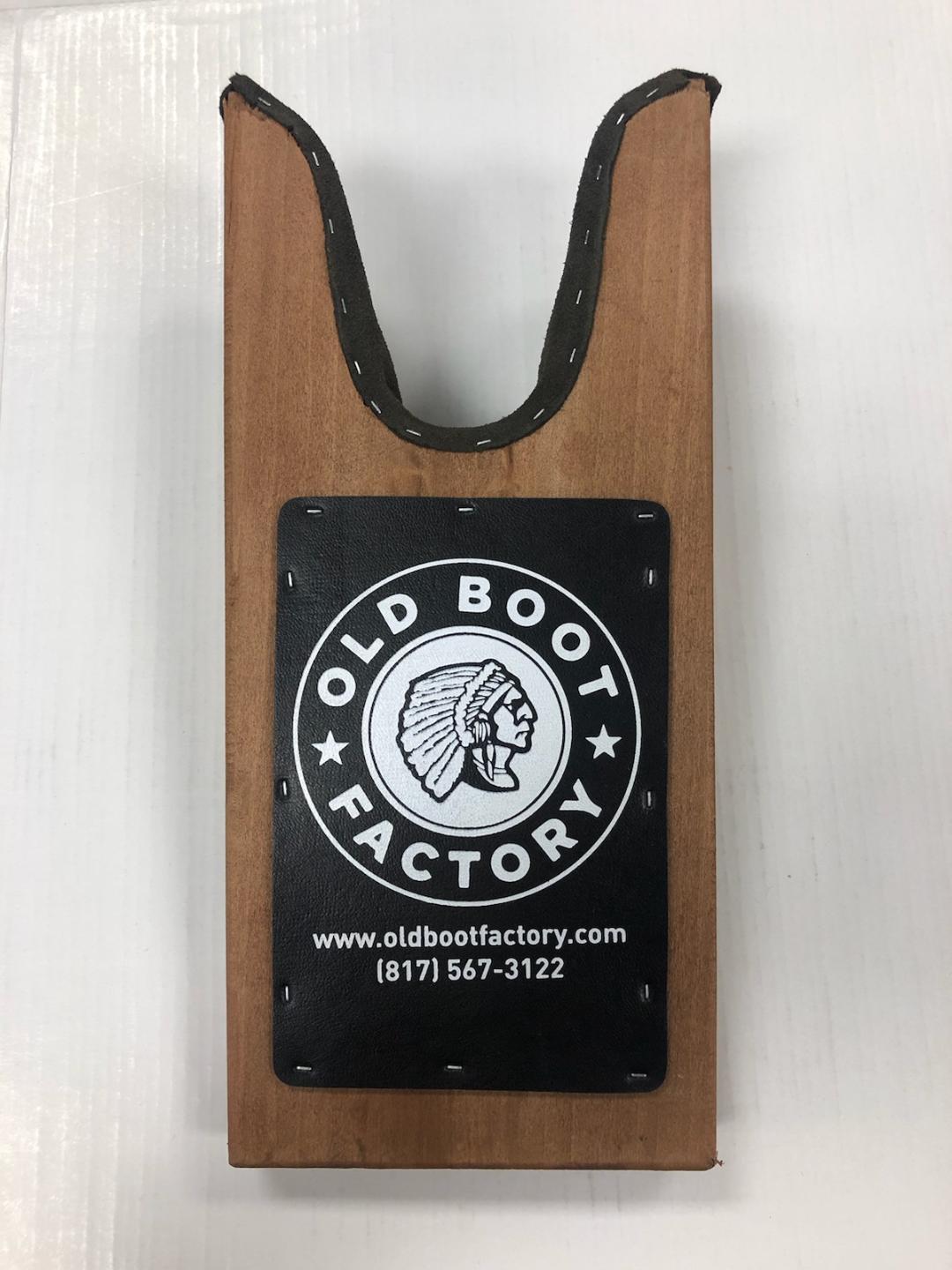 0400801 M&F Western Product’s Old Boot Factory Chief Logo Boot Jack