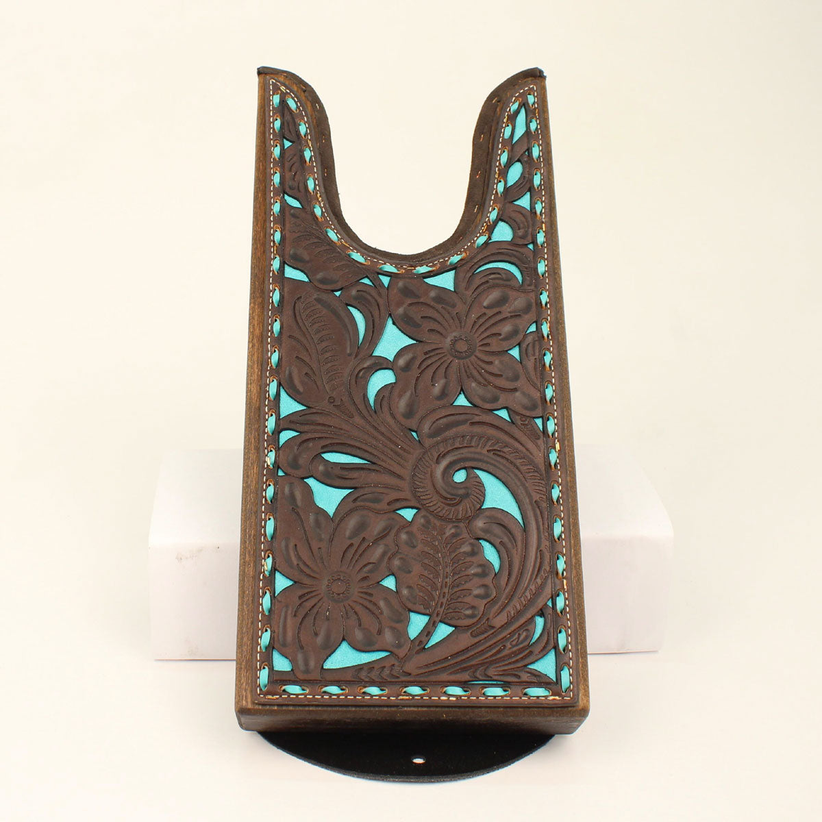 0480533 M&F Western Products Turquoise Tooled Boot Jack