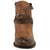 430000591 Blazin Roxx Women's TIA Boot Strap Zipper Brown Bootie