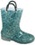 2718 Smoky Mountain Boots Turquoise Paisley Rubber Boots