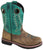 3891 Smoky Mountain Kid's BUFFALO Turquoise Boot Round Toe