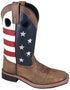 6880 Smoky Mountain Women's STARS AND STRIPES Vintage Brown Boot