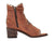 DDBL025-2 Double D Ranch TUSKEGEE Cognac Sandal Block Heel