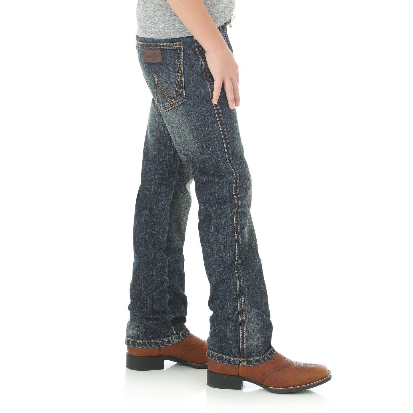 88BWZBZ Wrangler Boy's Retro Slim Straight Jean