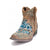 Q0127 Circle G Women's Floral Embroidered Ankle Boot