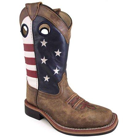 3880C Smoky Mountain Boots Kid's STARS AND STRIPES Boot