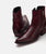 TWBL032-3 Tumbleweed Boots Women's ALYSSA RED Zip Up Booties
