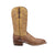 CL1028.W8 Lucchese Bootmaker Men's LANCE Smooth Quill Ostrich Barnwood / Antique Saddle Brown