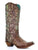 C3467 Corral Women's COGNAC / PURPLE GLITTER Boot