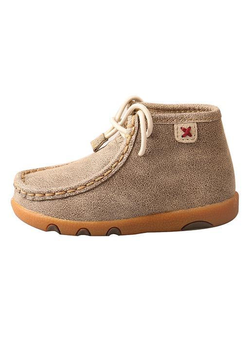 ICA0005 Twisted X Infant Driving Moccasins – Dusty Tan
