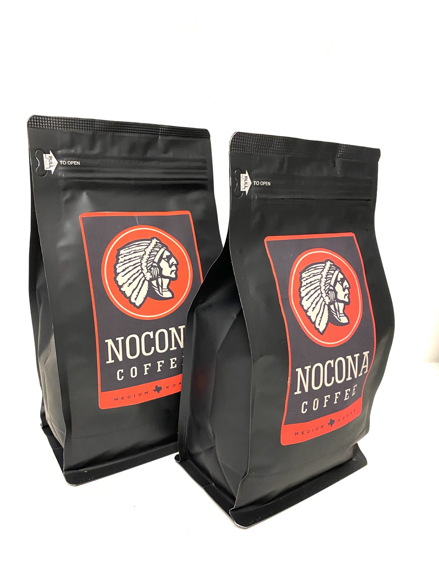 NC1002 Nocona Coffee MEDIUM ROAST 12 oz Bag - WHOLE BEAN