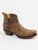 NOBL008-2 Old Boot Factory Women's LEIGHA Mad Dog Cognac Bootie Boot