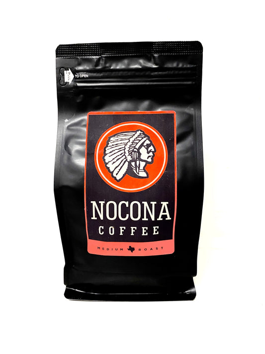 NC1001 Nocona Coffee MEDIUM ROAST 12 oz Bag - GROUND