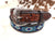XIBB101 Twisted X Belt Blue Beaded Belt with Tooling