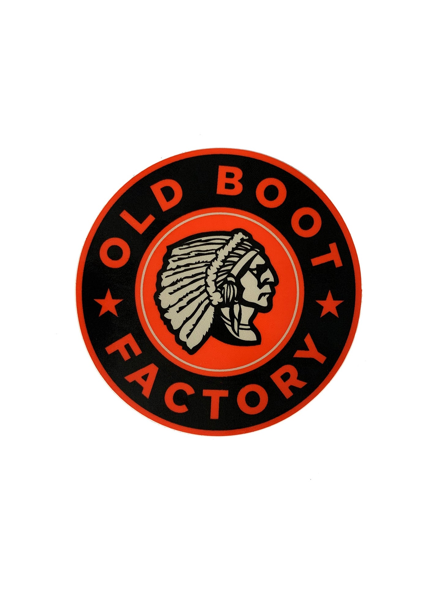 OBFS001 Old Boot Factory Sticker
