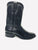 NOM006-2 Old Boot Factory Men's CHOCTAW Black Baby Buffalo Roper Boot