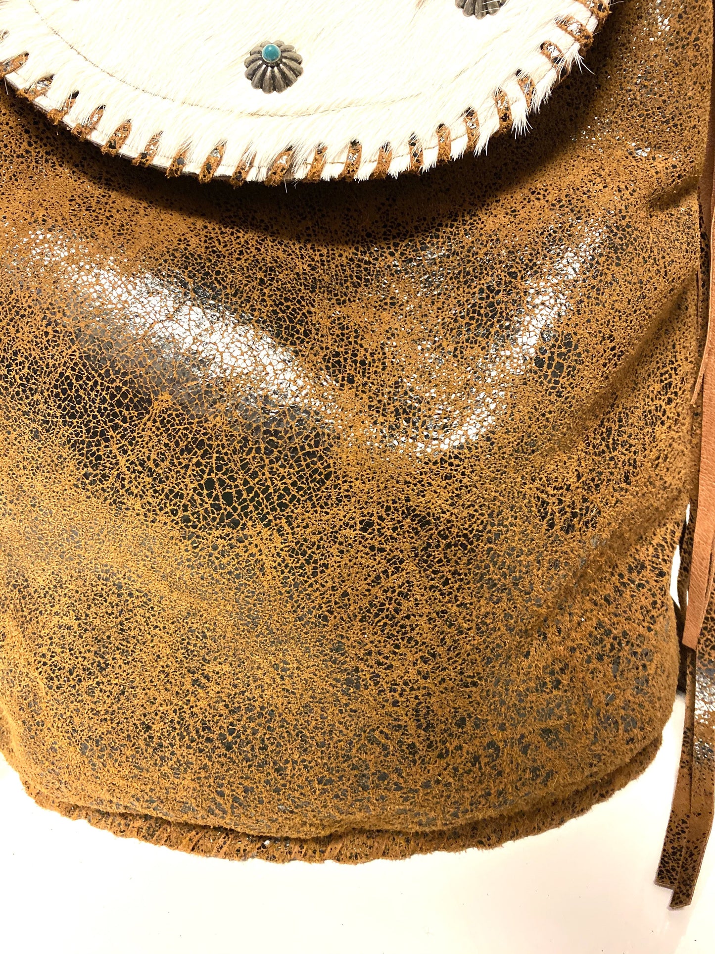PS002-1 Yahil Ferry Signature BABY ROXXY Leather Cowhide Back Pack Purse