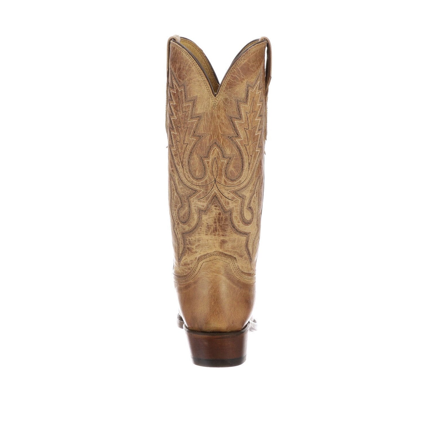 M1008.54 Lucchese Bootmaker Men's LEWIS Tan Mad Dog Goat Snip Toe