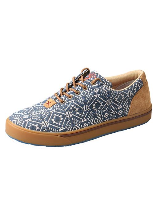 MHYC013 Twisted X Men’s Hooey Lopers – Navy/White Print