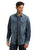 MVR458D Wrangler Retro® Men's Long Sleeve Premium Denim Snap Shirt