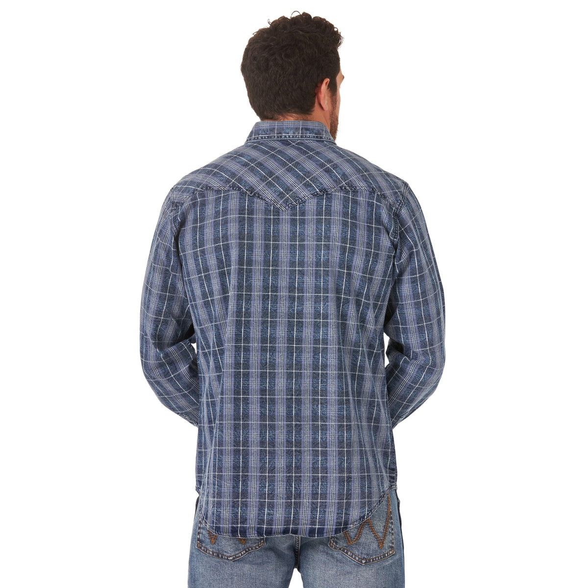 MVR546B Wrangler Men's Retro Premium Long Sleeve Shirt