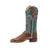 CL2112.W8 Lucchese Women's Maggie FQ Ostrich Boot Garganey Blue/ Barnwood Boot