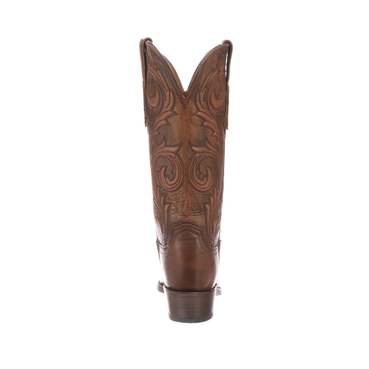 N4771.74 Lucchese Bootmaker Women's NICOLE Antique Castagno Gilmar Brown Boot