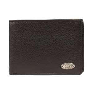 N5480601 Nocona BI-FOLD Leather Wallet Black