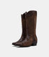 TWCL004-2 Tumbleweed Boots Women's NATALIE Chocolate Suede Tall Boot