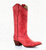 L5129 Circle G by Corral Women's RED Embroidery Snip Toe Boot