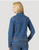LWJ701D Wrangler® Western Women's Denim Jacket Top - Dark Denim Wash