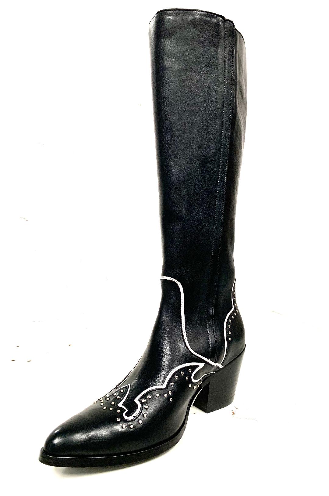 TWCL056-3 Tumbleweed Boots Women's ARIA Black Tall Boot