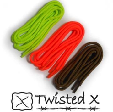 Twisted X Shoe Laces MULTI PACK 12