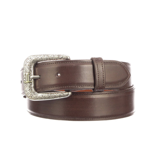 W5251 Lucchese Men's SMOOTH BABY BUFFALO Whiskey Belt