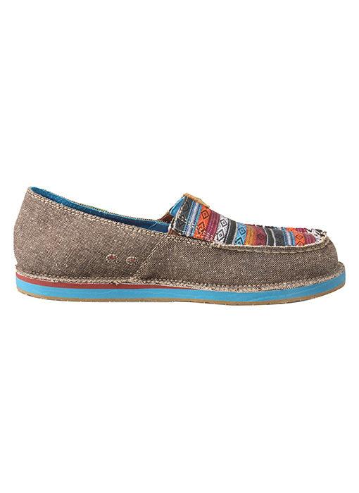 WCL0005 Twisted X Women’s ECO TWX Driving Moc Loafer – Dust/Multi
