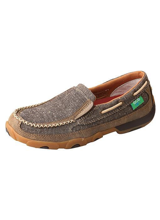 WDMS009 Twisted X Women’s ECO TWX Slip-on Driving Moccasins – Dust Casual Shoe