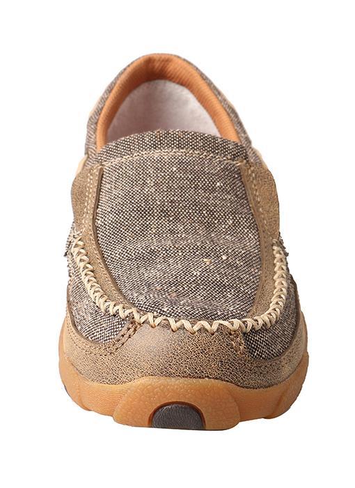 WDMS009 Twisted X Women’s ECO TWX Slip-on Driving Moccasins – Dust Casual Shoe