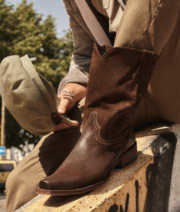 TWM024-4 Tumbleweed Boots Men's WYATT Chocolate Boot