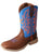 CHY0001 Twisted X Kid’s Hooey Boot – Cognac Shoulder/Neon Blue (Toddler sizes)