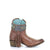 A3196 Corral Women's EMMA Cognac / Turquoise Conchos Ankle Boot