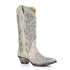 A3322 Corral Women's MARTINA WHITE Glitter Inlay Boot