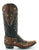 L696-10 Old Gringo Women's BONNIE PIPPIN Black / Brown Floral Embroidery Snip Toe Boot