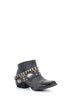 Q5064 Circle G Women's URBAN Black Harness Ankle Boot