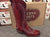 NL5033 Nocona Boots Women's VAIL RED 13" Top Goat Boot
