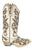 NOL011-1 Old Boot Factory Women's FLORENCE White Crackle Boot