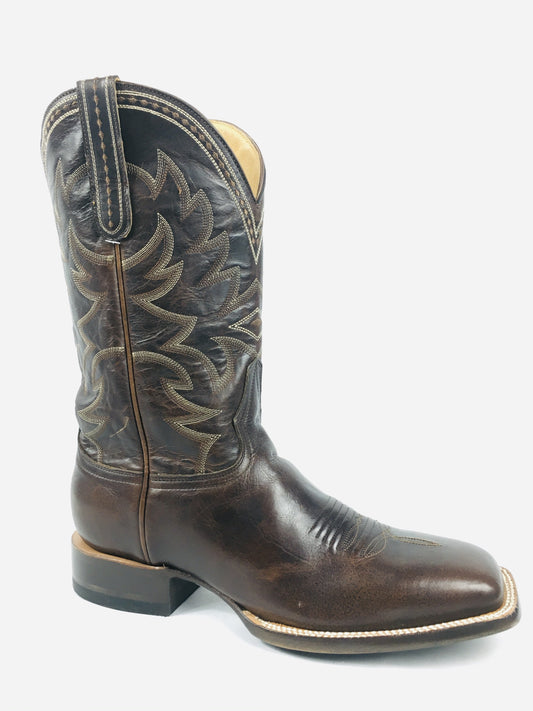 NOM007-6 Old Boot Factory Men's ANGUS  12” Testa Torino Brown Boot