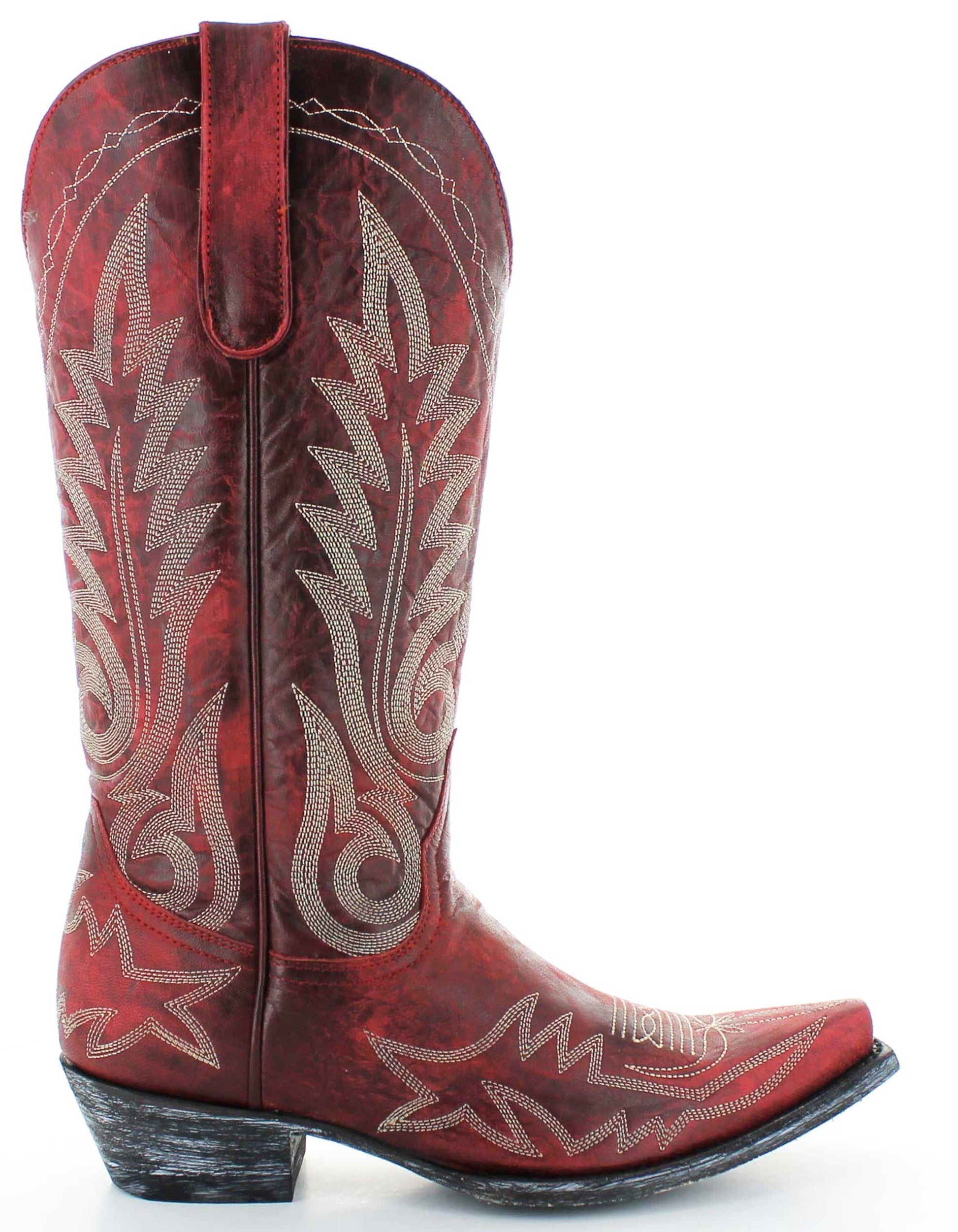 L175-262RF Old Gringo Women's Red NEVADA Wide Calf Boot – Tanger OBF