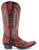 L175-262RF Old Gringo Women's Red NEVADA Wide Calf Boot